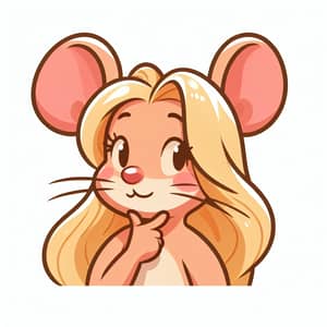 Gadget Hackwrench | Female Mouse Character with Blonde Hair