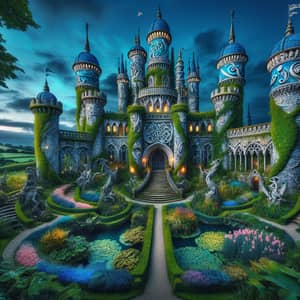 Mystical Castle Amidst Greenery | Elemental Symphony & Enchanted Secrets