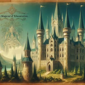 Enchanting Castle of Wisdom: A Magical Education Haven