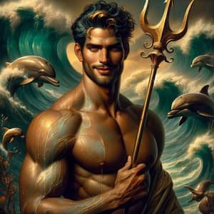 Poseidon - God of the Sea | Charismatic Trident-Bearer