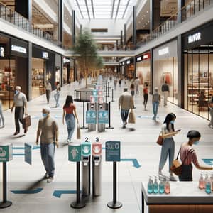 Modern Shopping Mall Amid Global Pandemic | Safe Shopping Experience