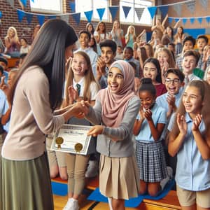 School Assembly Merit Certificates: Diverse Celebrations