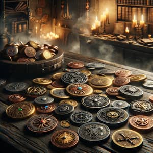Fantasy Coins Collection: Intricate Designs & Precious Metals