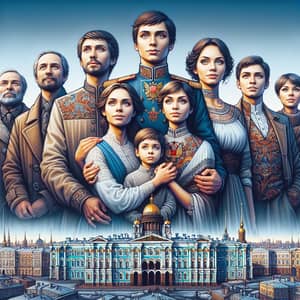 Moving Forward Together in Saint Petersburg | AI Art Generator | Easy ...