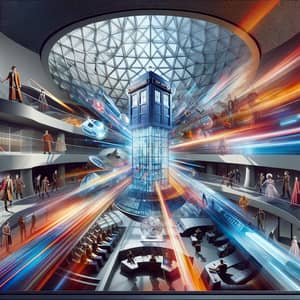 Futuristic Doctor Who Museum | Dynamic Architectural Photo