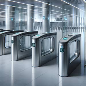 Modern Glass Turnstile Designs for Fast Pass Systems