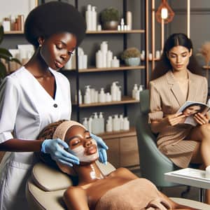 Modern Beauty Therapy Salon with African Women | Professional Services