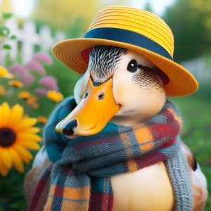 Duck with Yellow Hat