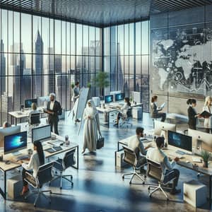 Globalized & Inclusive Corporate Culture | Modern Office Aesthetics