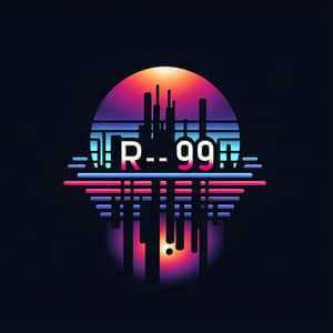 R-99 Underground Party Series: Cyberpunk Logo Design