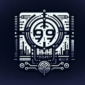 R-99 Underground Techno Party Series Logo Design | Cyberpunk Inspiration