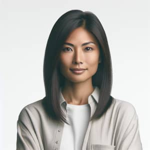 Confident Asian Female Software Developer | Romanian Descent