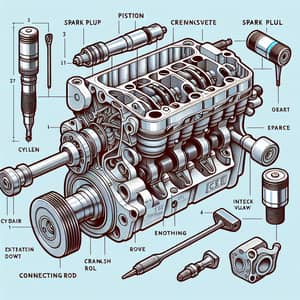 Major Parts of Internal Combustion Engine (ICE) Explained