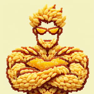 Chak-Chak Superhero: Crunchy & Enticing Design