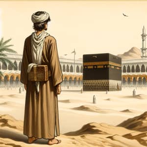 Young Male Servant Near Kaaba | Pre-Islamic Period