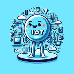 Innovative IoT Mascot Design for Connectivity