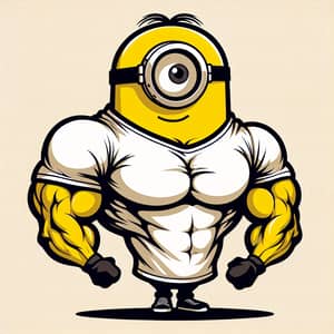 Veronica Minion: Muscular Character from Despicable Me