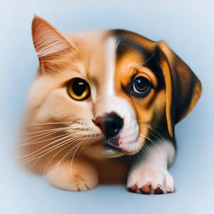 Cat-Dog Hybrid: Playful & Loyal Pet Combo