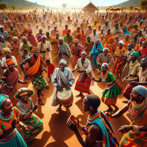 Traditional Gathering in Malawi: Joyful African Dance