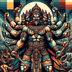 Virabhadra: Fierce Warrior of Hindu Mythology