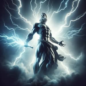 Zeus, the Mighty Thunder God - Power and Dominance