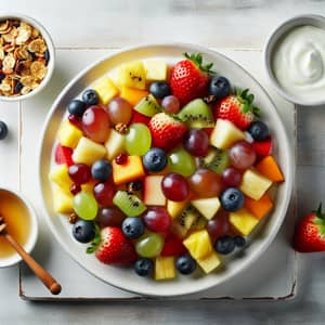 Delicious Fruit Salad with Honey and Lemon Juice - Enjoy Healthy Options