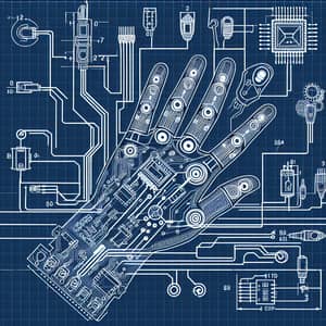 Sensor Glove Circuit Blueprint