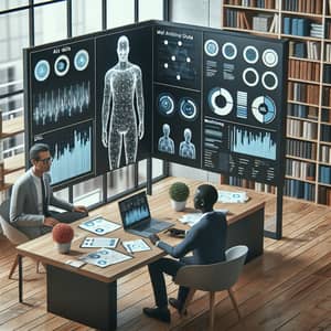 AI and ML in Clinical Data Management: Office Space Visualization
