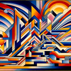 Early 20th Century Abstract Art | Geometric Precision & Vibrant Colors