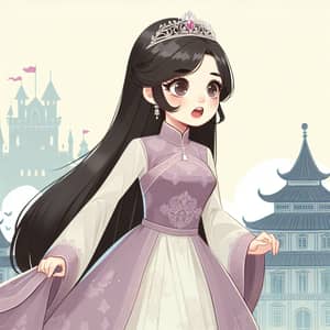 Duong Becomes a Princess - Elegant Traditional Royal Gown