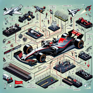 Formula One Conceptual Map: Teams, Locations, Cars & More