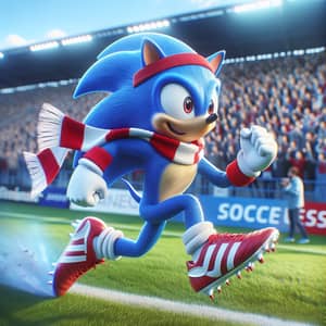 Sonic's Favorite Soccer Team Revealed - Exciting Scene at Stadium