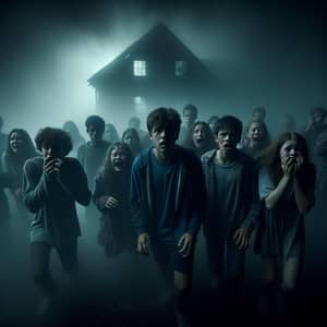 Terrifying Teenagers in a Forsaken House on a Foggy Night