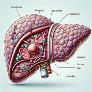 Hepatocytes in Liver: Functions & Structure | Scientific Illustration