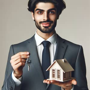 Professional Middle-Eastern Male Real Estate Agent | Explore Your New Home