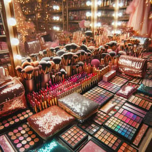 Makeup Paradise: Vibrant Lipsticks, Eye-shadow Palettes & Beauty Essentials