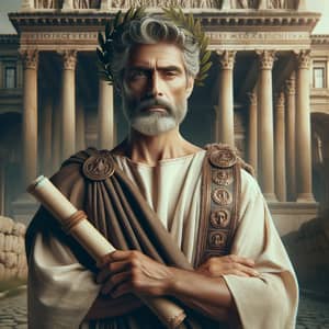 Marco Aurelio - Ancient Roman Emperor Portrait
