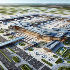 State-of-the-Art Billion Euro Airport | Modern Architecture