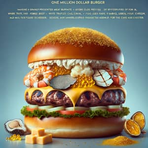 Luxurious $1 Million Burger | Gastronomic Masterpiece