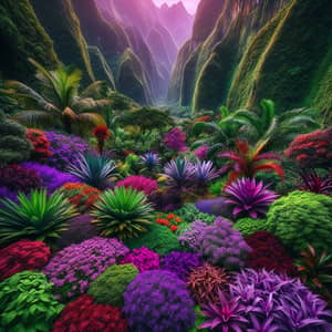 Breathtaking Photo of a Colorful Valley Paradise