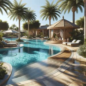 Tranquil Poolside Oasis | Outdoor Elegance
