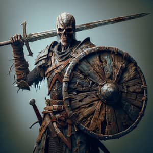 Undead Warrior | Sword & Shield | Leather Armor