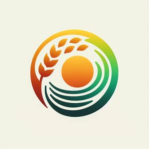 Natural Grain Logo Design | Unique Nature-inspired Logo