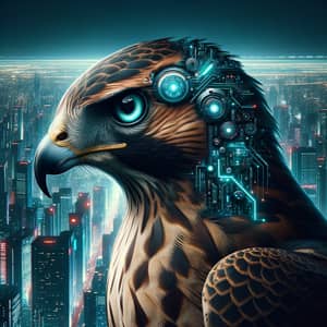 Cybernetic Hawk: The Perfect Embodiment of Cyberpunk Genre