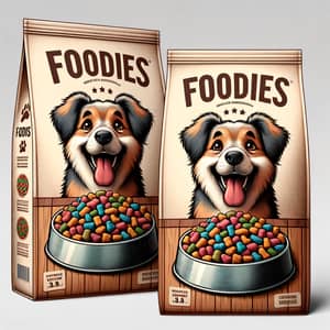 Foodies Dry Dog Food - Happy Dog Mealtime Delight