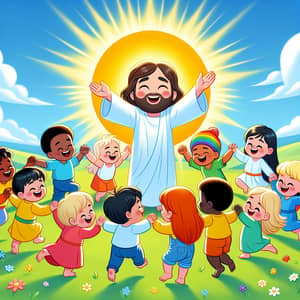Jesus Loves All Children of the World | Unity and Brotherhood Theme
