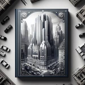 Intricately Designed Modern Skyscraper Book Cover