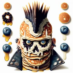 Punk Pancake Character: Gritty & Rebellious Features