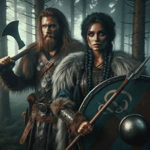 Epic Battle Prep of Viking Warriors