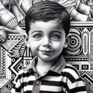 Young Egyptian Boy Portrait | Rich Cultural Background